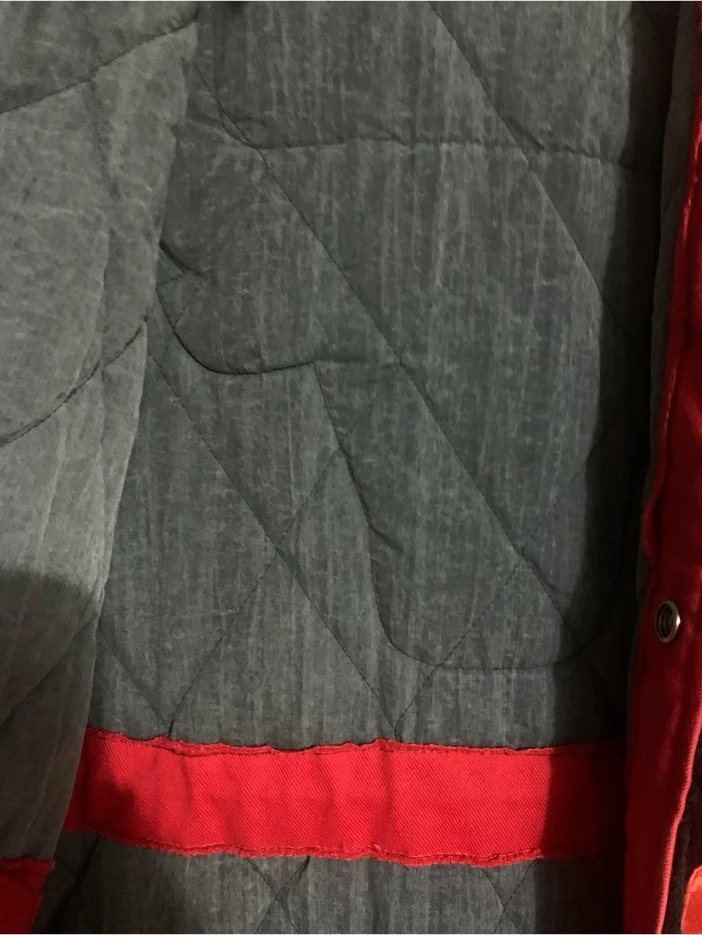 Vintage 90s Chicago Bulls Quilted Long Bench Coat Jacket Parka XL Michael Jordan
